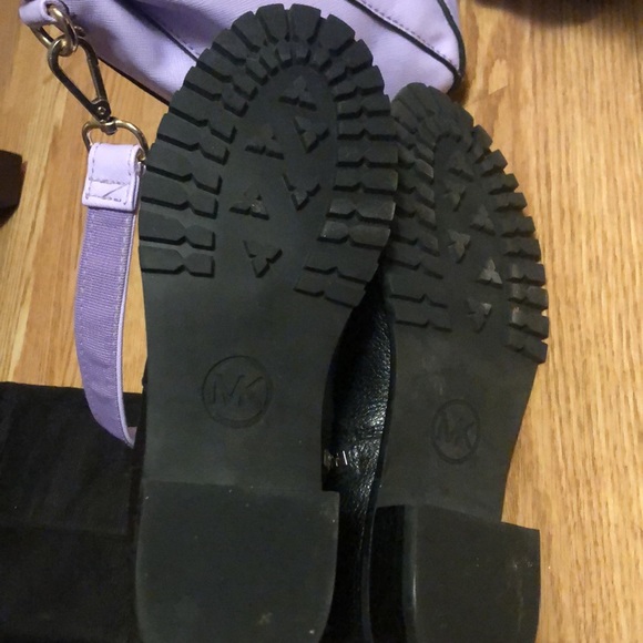 MICHAEL KORS LEATHER BOOTS - Picture 4 of 4